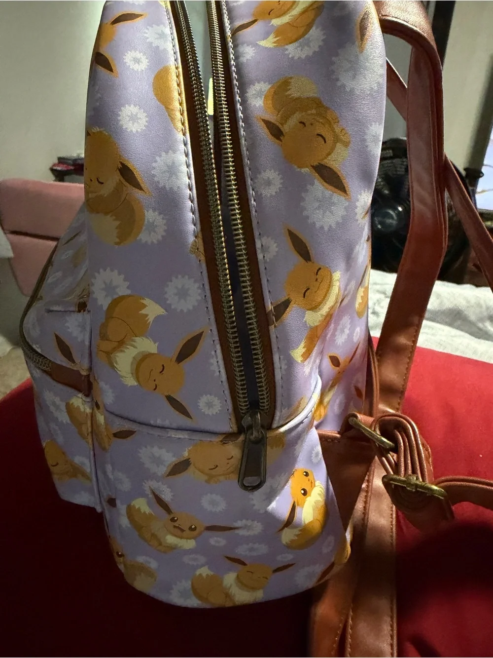 Loungefly Lilac Eevee Kids Mini Backpack